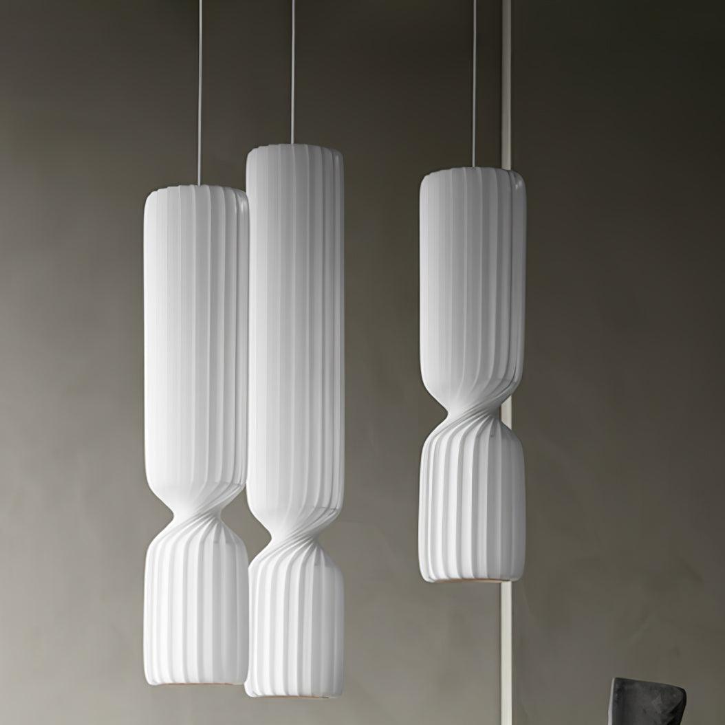 Twist Minimalist PVC Pendant Lamp - Letslighting
