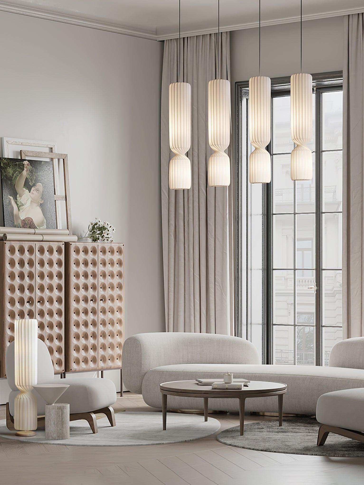 Twist Minimalist PVC Pendant Lamp - Letslighting