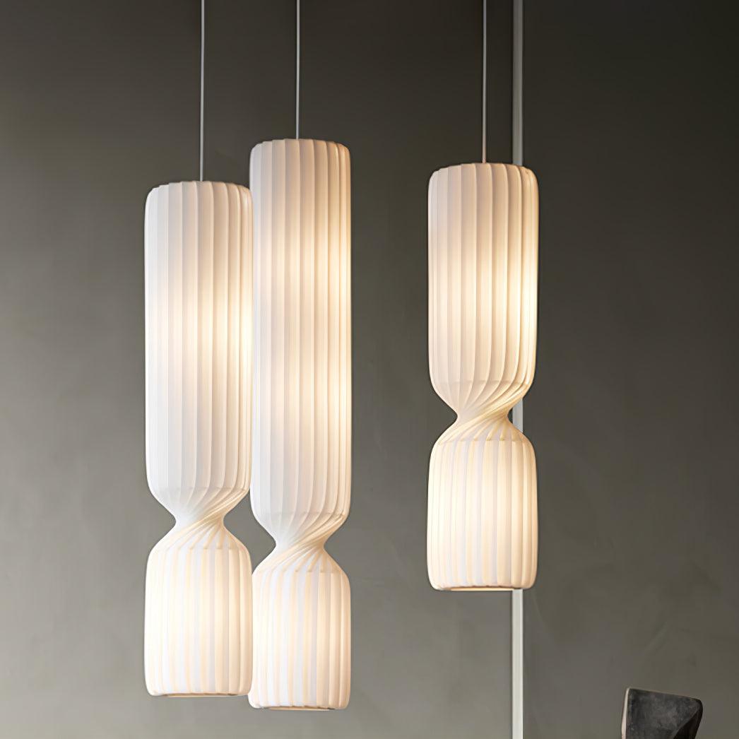 Twist Minimalist PVC Pendant Lamp - Letslighting