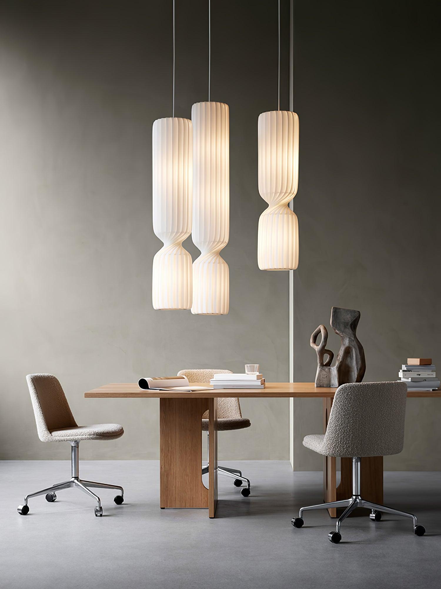 Twist Minimalist PVC Pendant Lamp - Letslighting