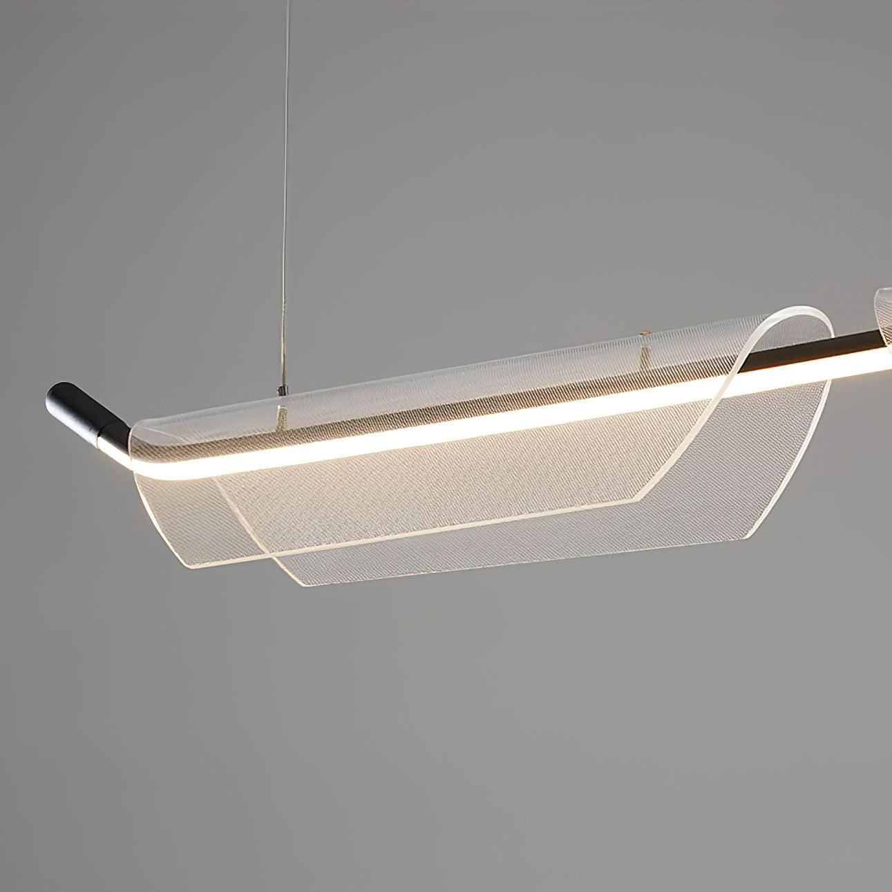 Two Boats Acrylic Pendant Light - Letslighting