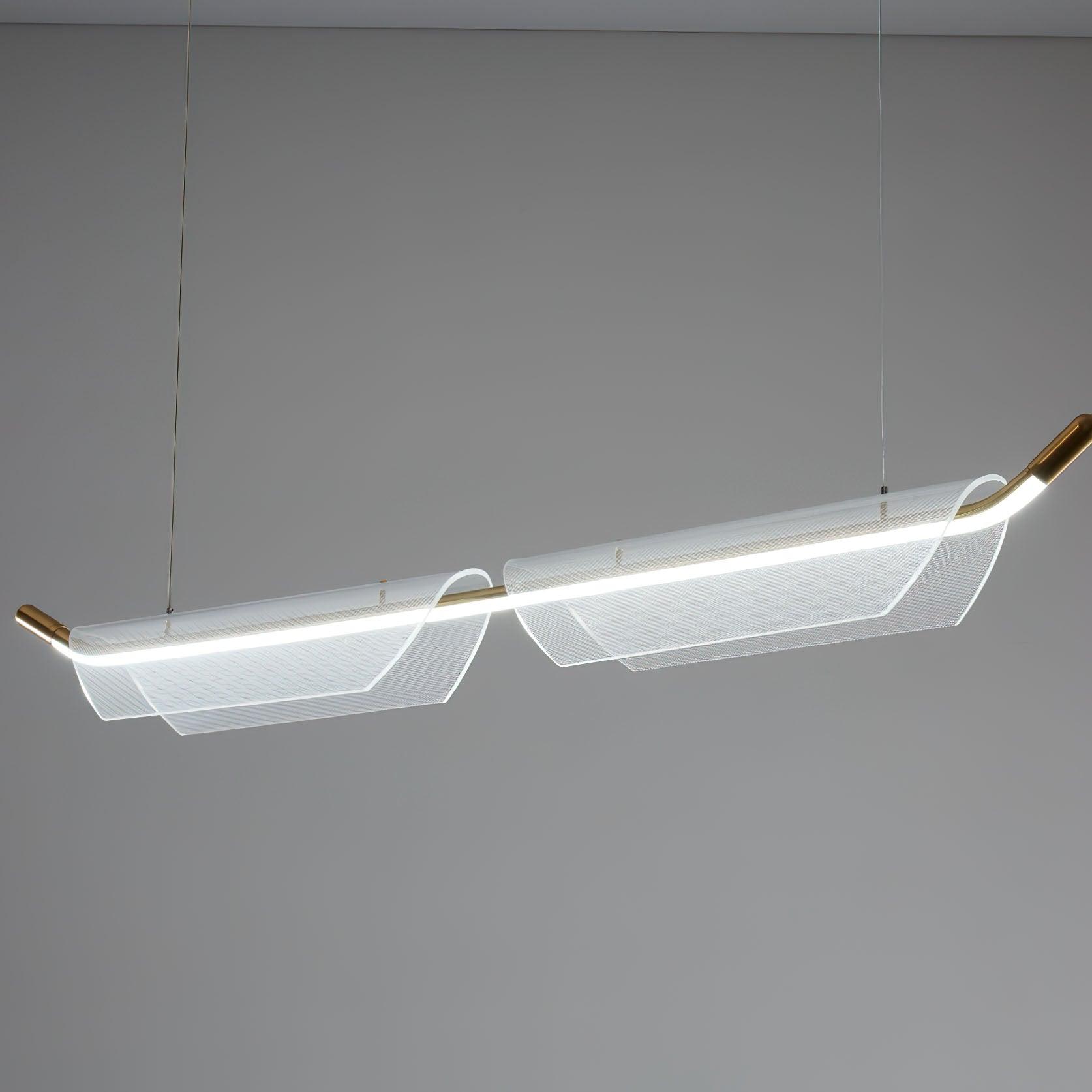 Two Boats Acrylic Pendant Light - Letslighting