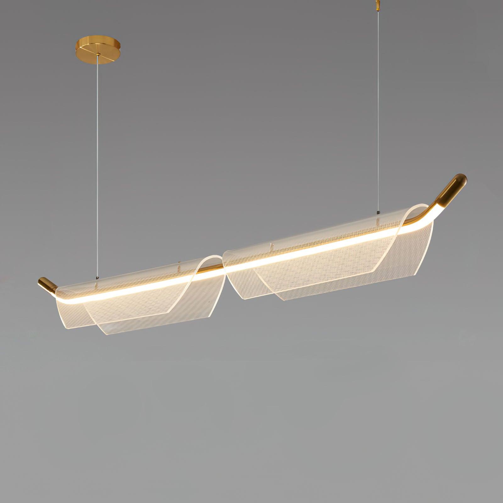 Two Boats Acrylic Pendant Light - Letslighting