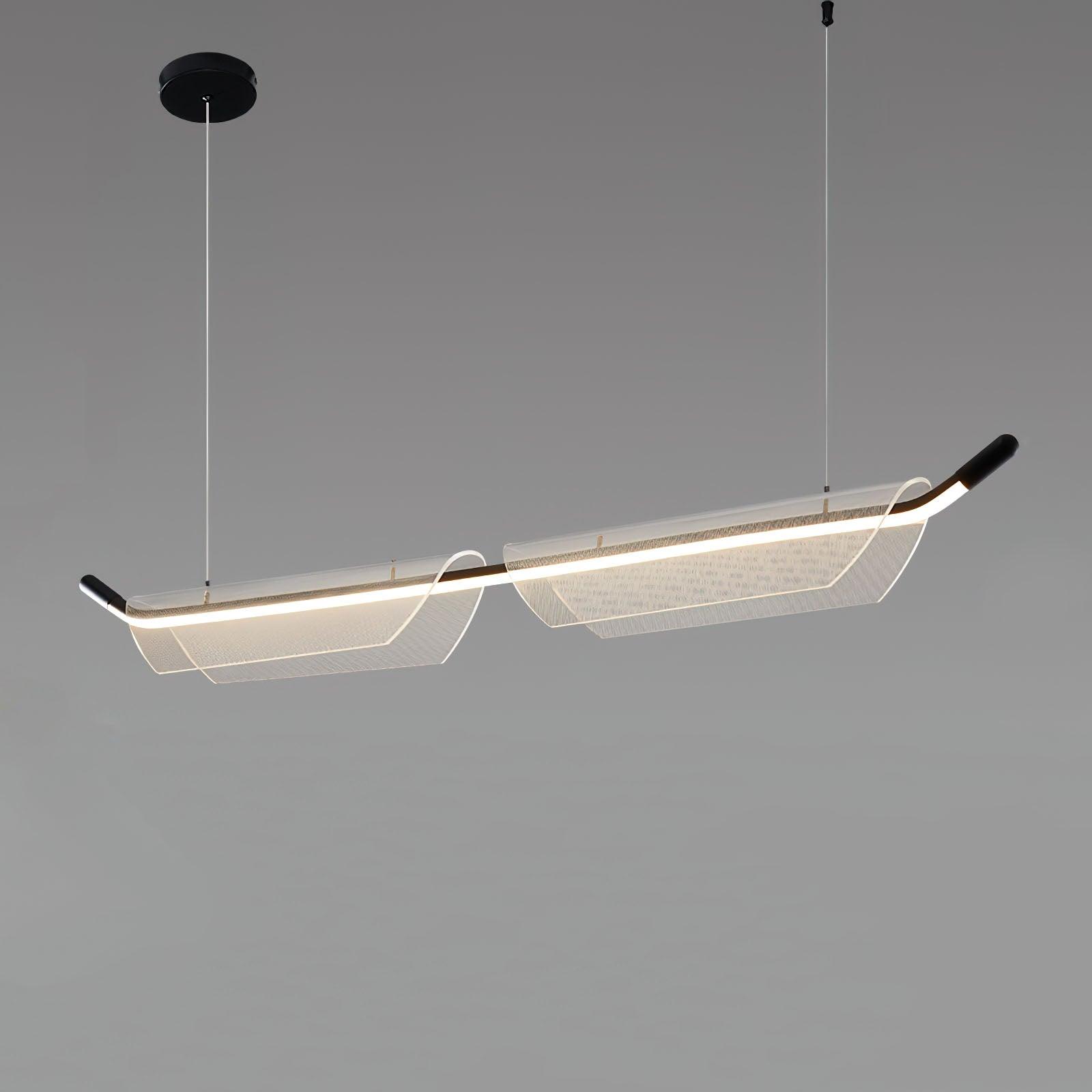 Two Boats Acrylic Pendant Light - Letslighting