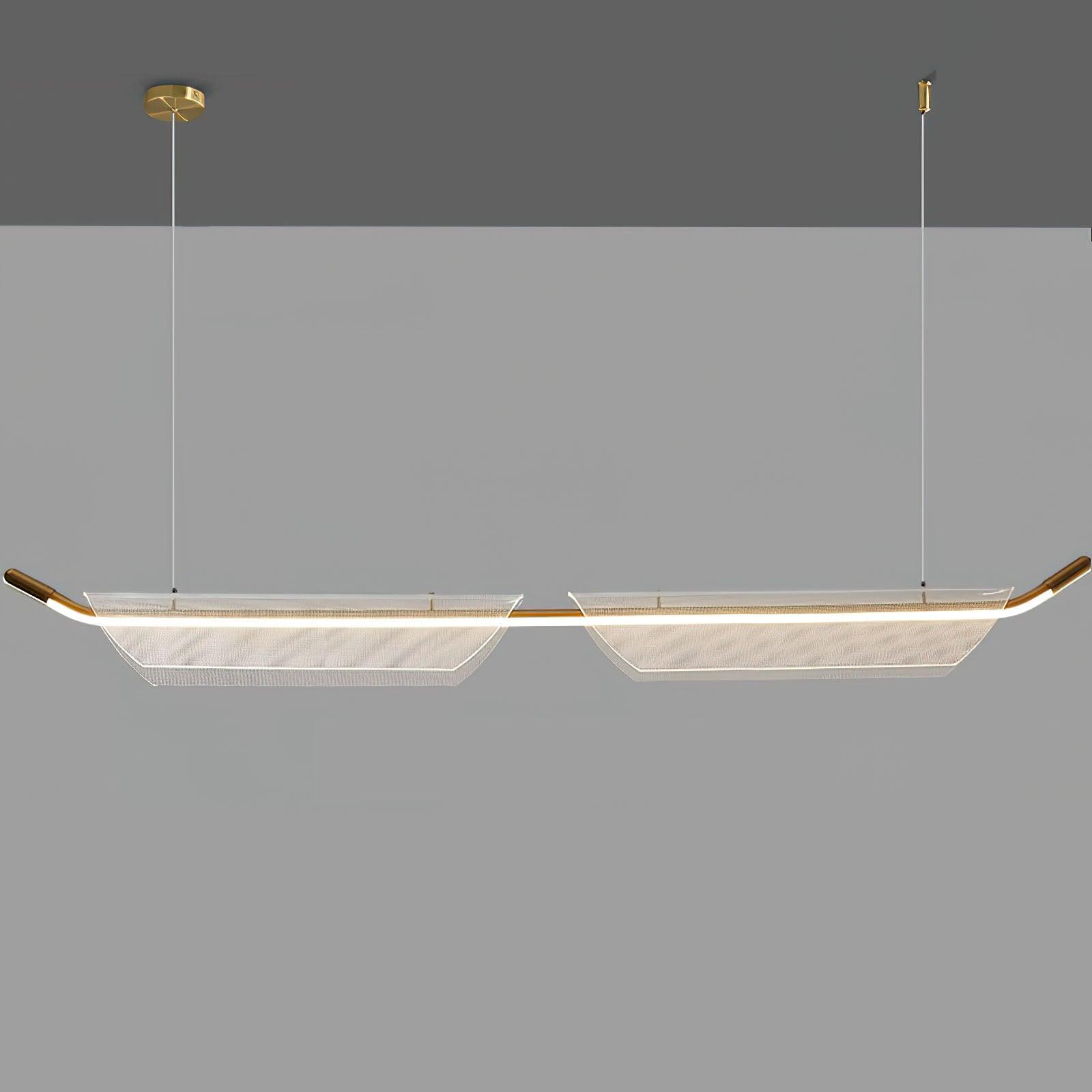 Two Boats Acrylic Pendant Light - Letslighting