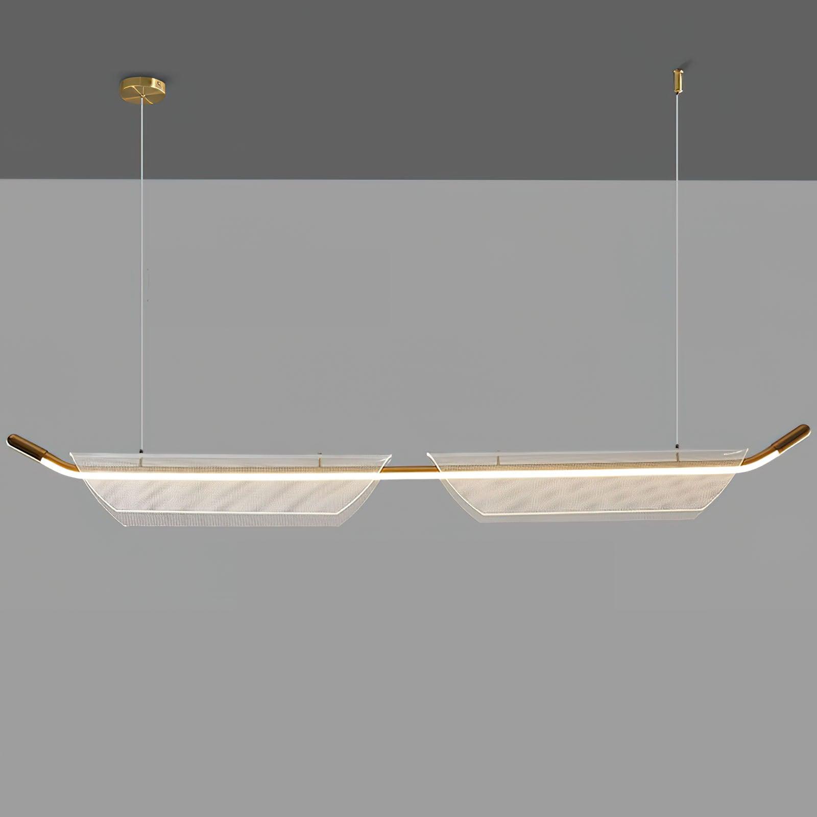Two Boats Acrylic Pendant Light - Letslighting