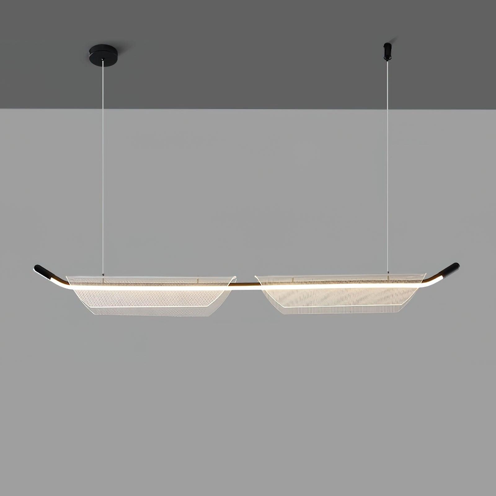 Two Boats Acrylic Pendant Light - Letslighting