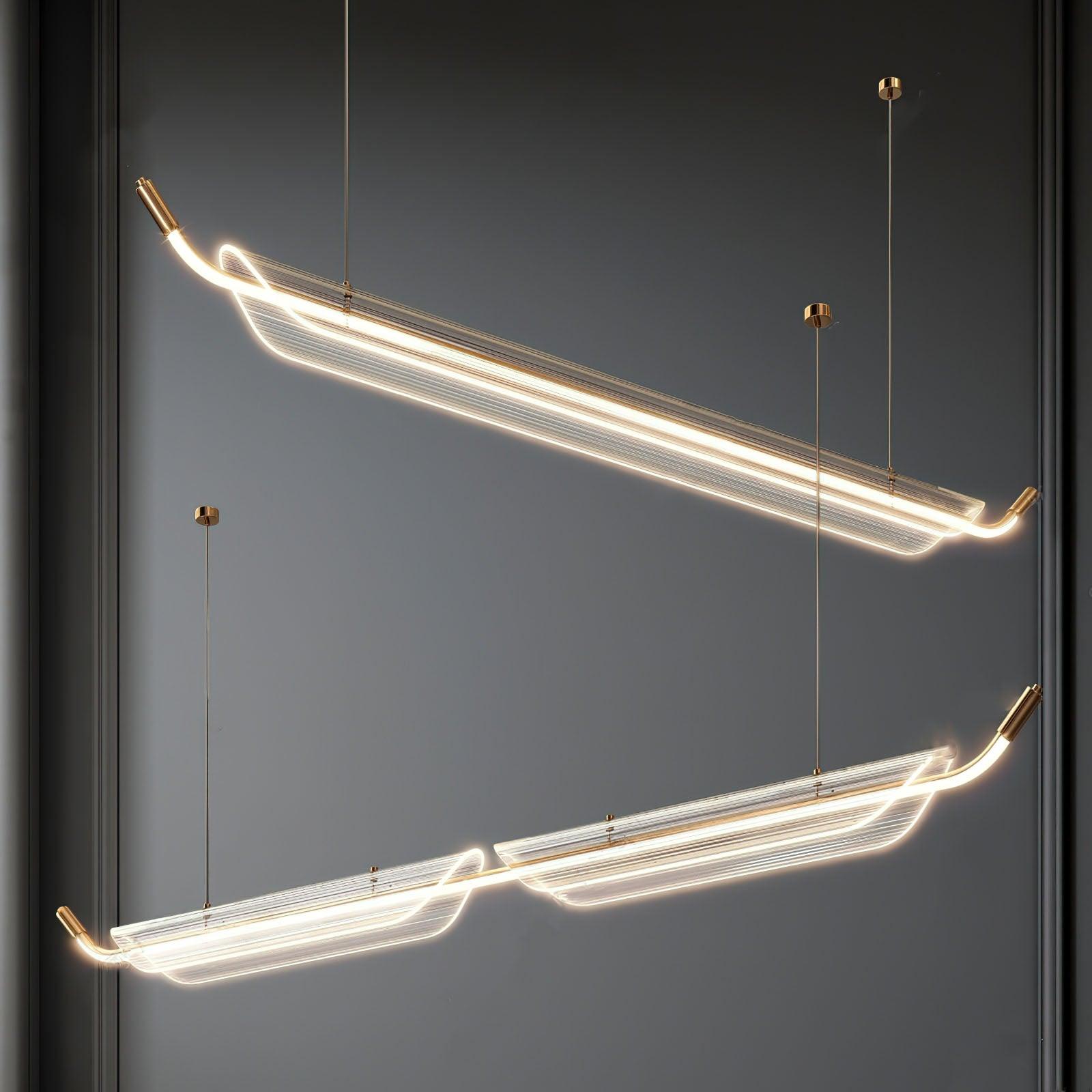 Two Boats Acrylic Pendant Light - Letslighting