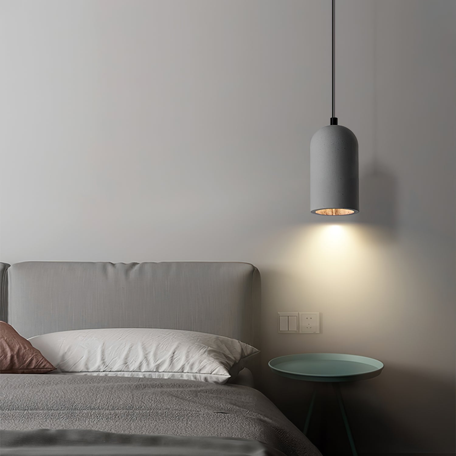 U Concrete Pendant Lamp - Letslighting