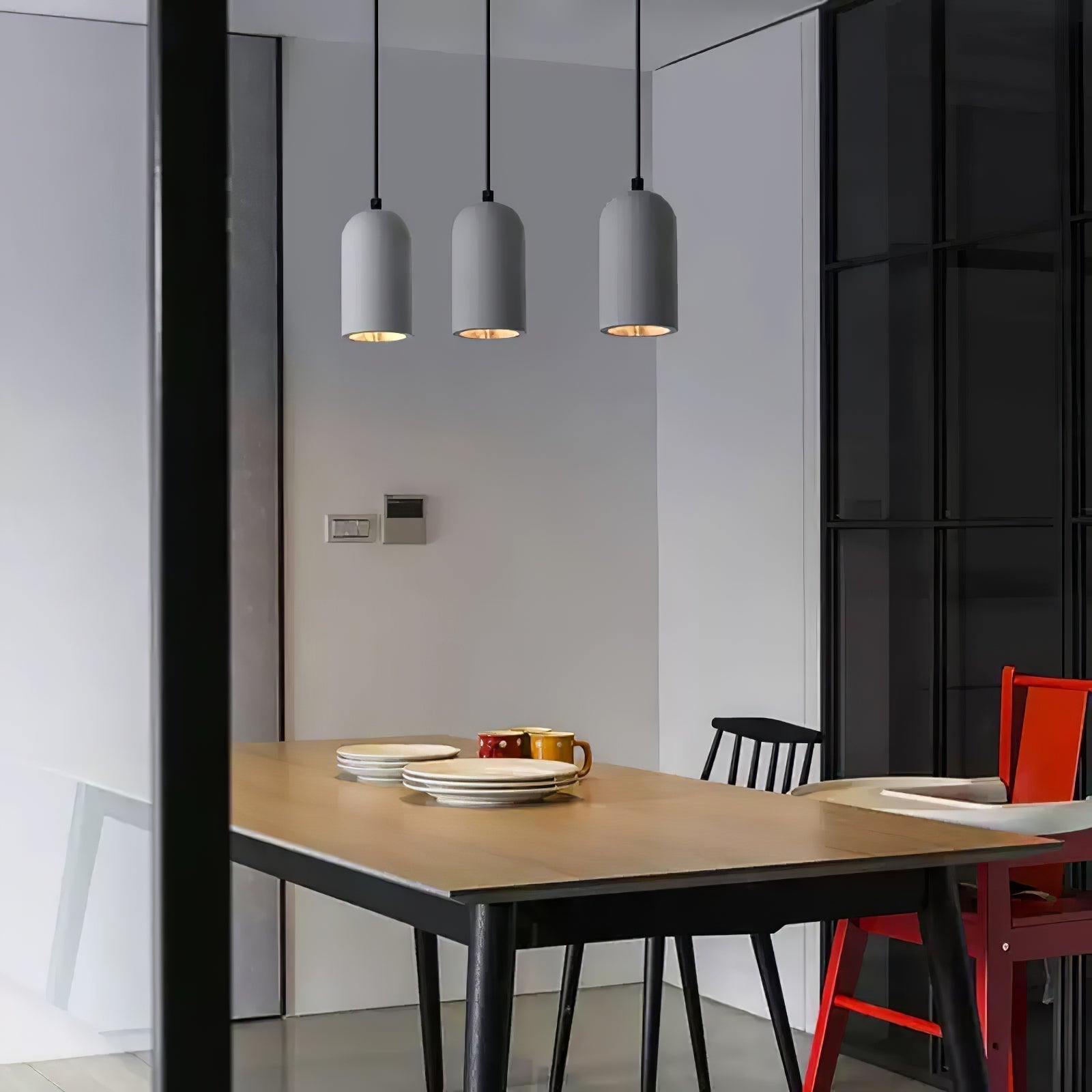 U Concrete Pendant Lamp - Letslighting
