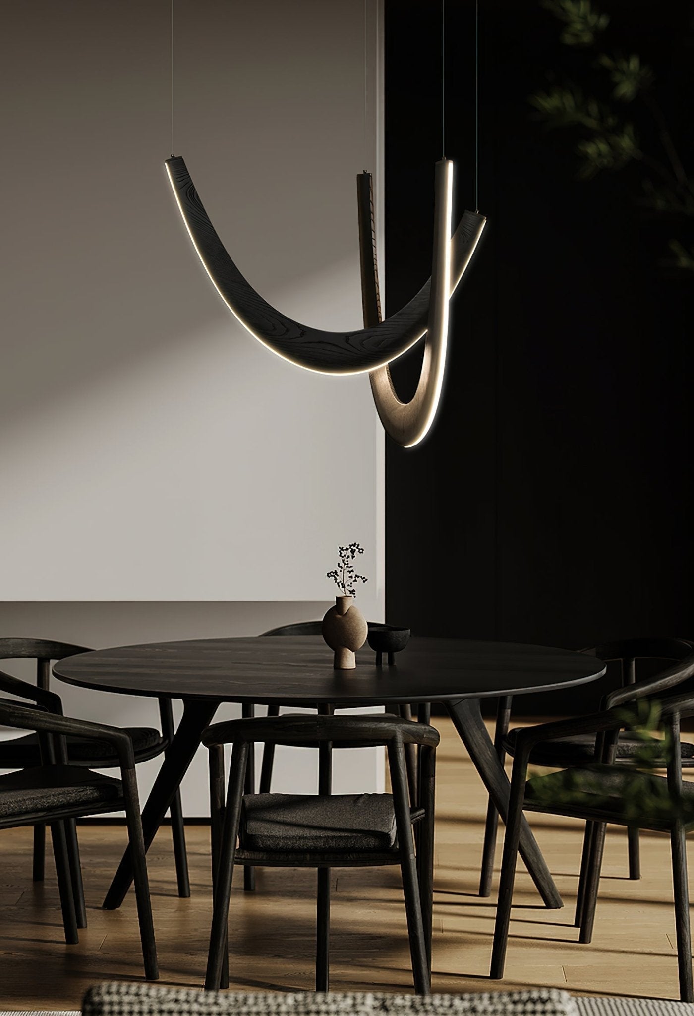 U Wooden Pendant Lamp - Letslighting
