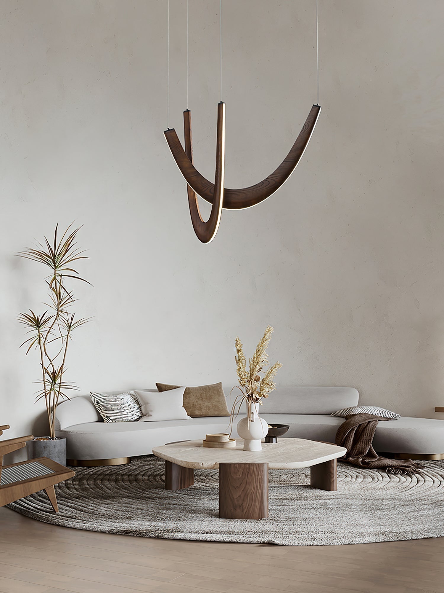 U Wooden Pendant Lamp - Letslighting
