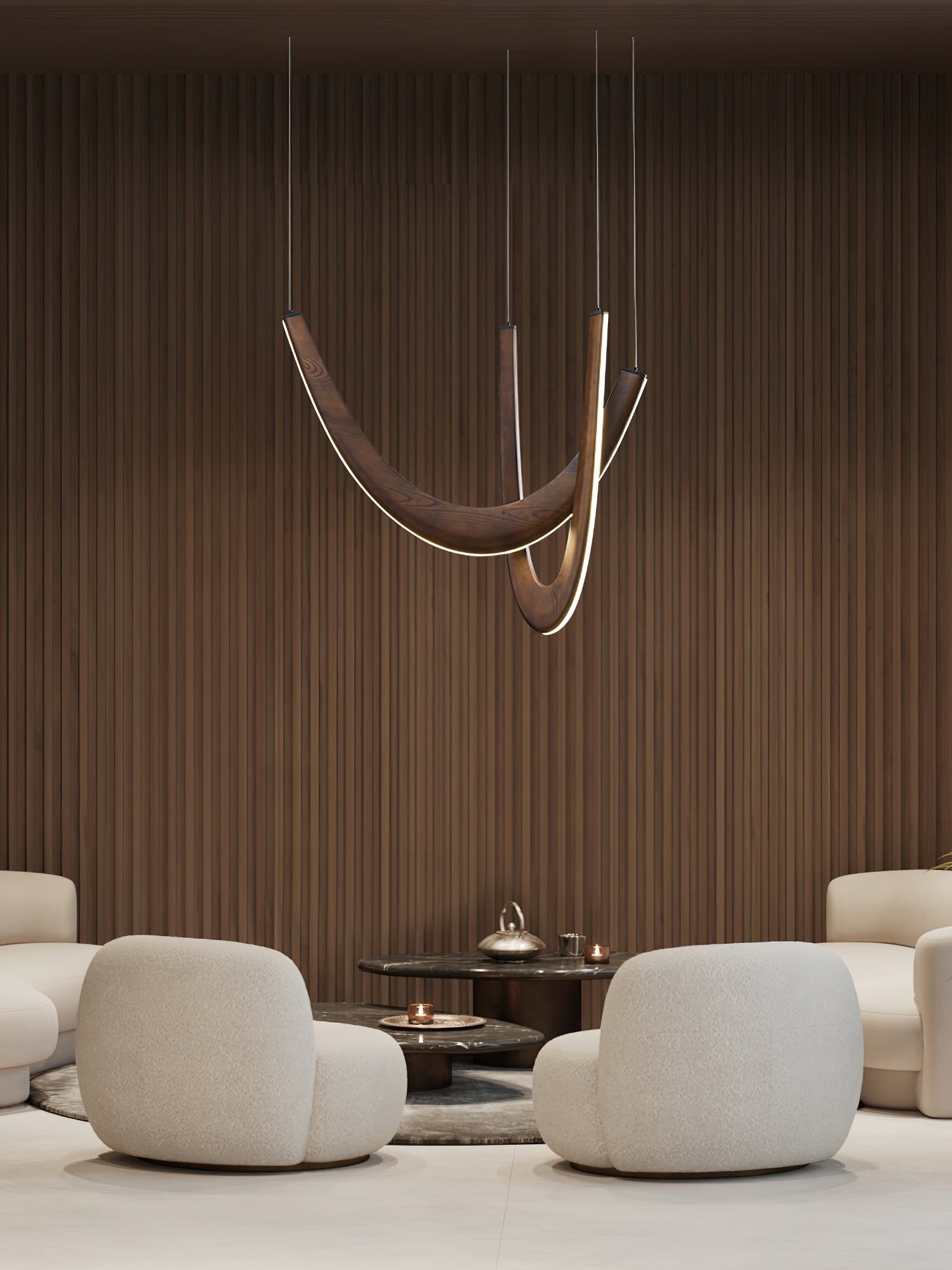 U Wooden Pendant Lamp - Letslighting