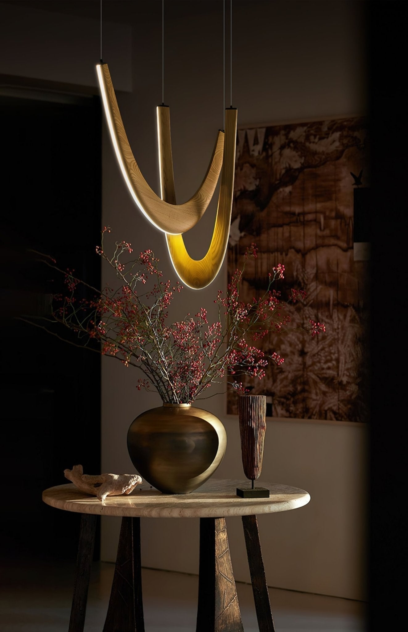 U Wooden Pendant Lamp - Letslighting