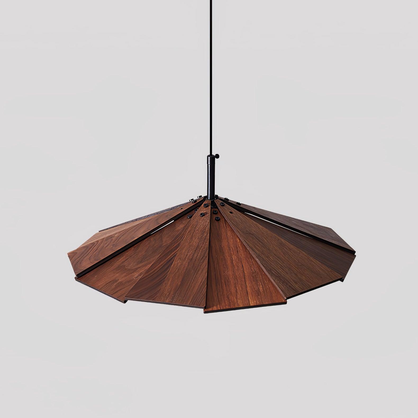 Umbrella Wooden Pendant Light - Letslighting