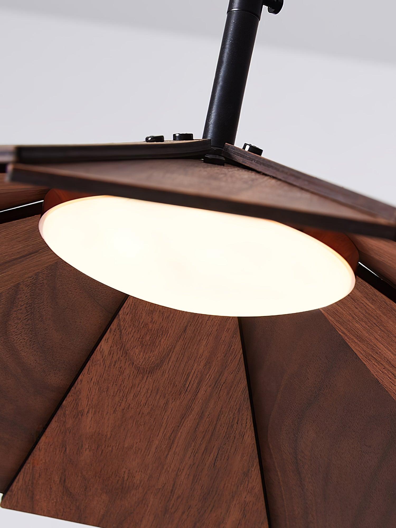 Umbrella Wooden Pendant Light - Letslighting
