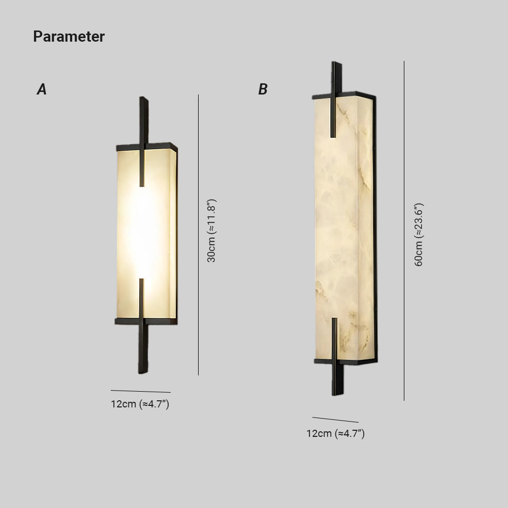 Zenith Alabaster Wall Light