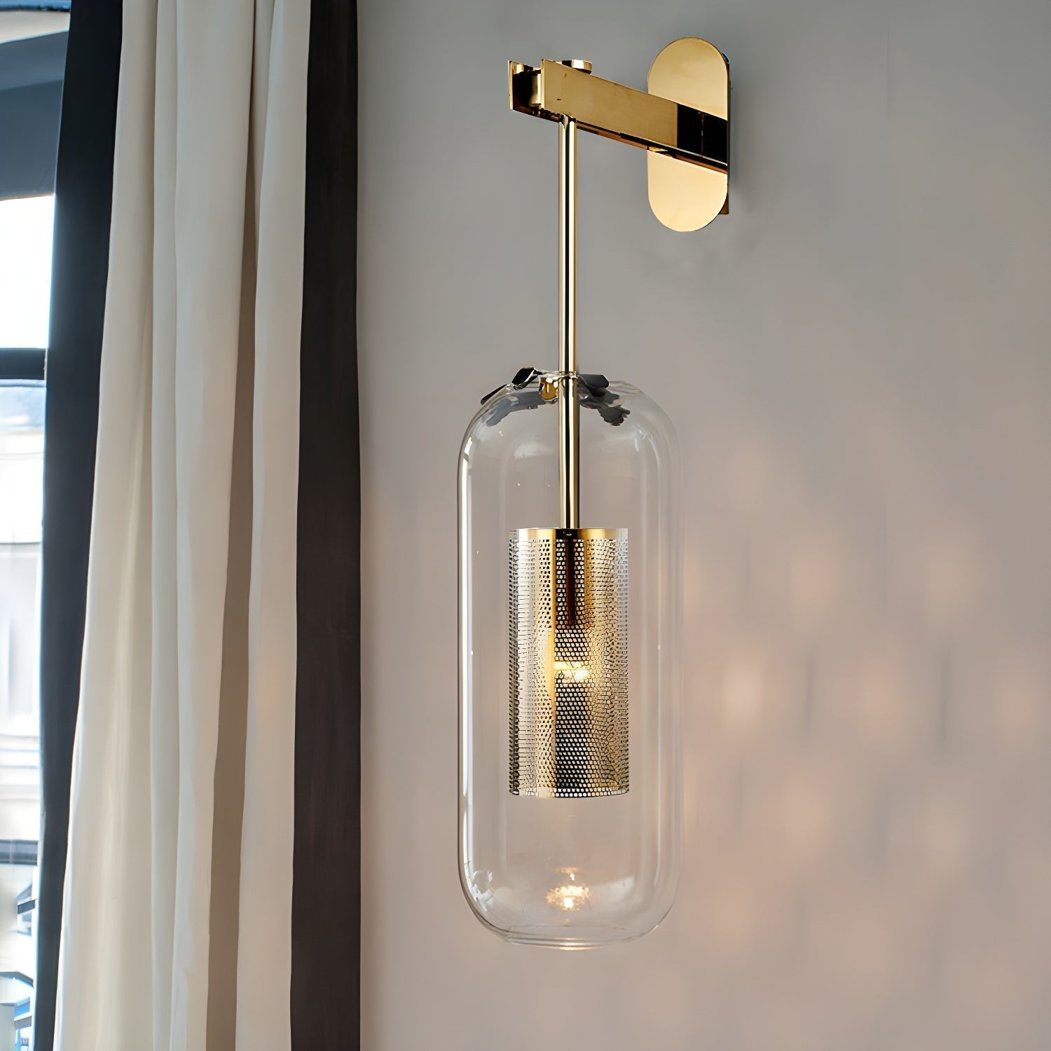 Vadim Glass Wall Lamp - Letslighting