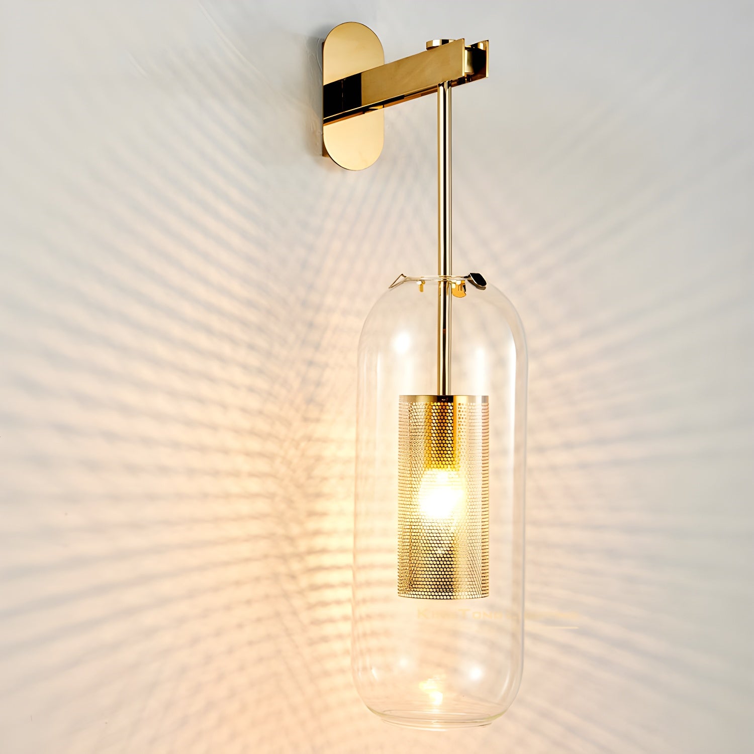 Vadim Glass Wall Lamp - Letslighting