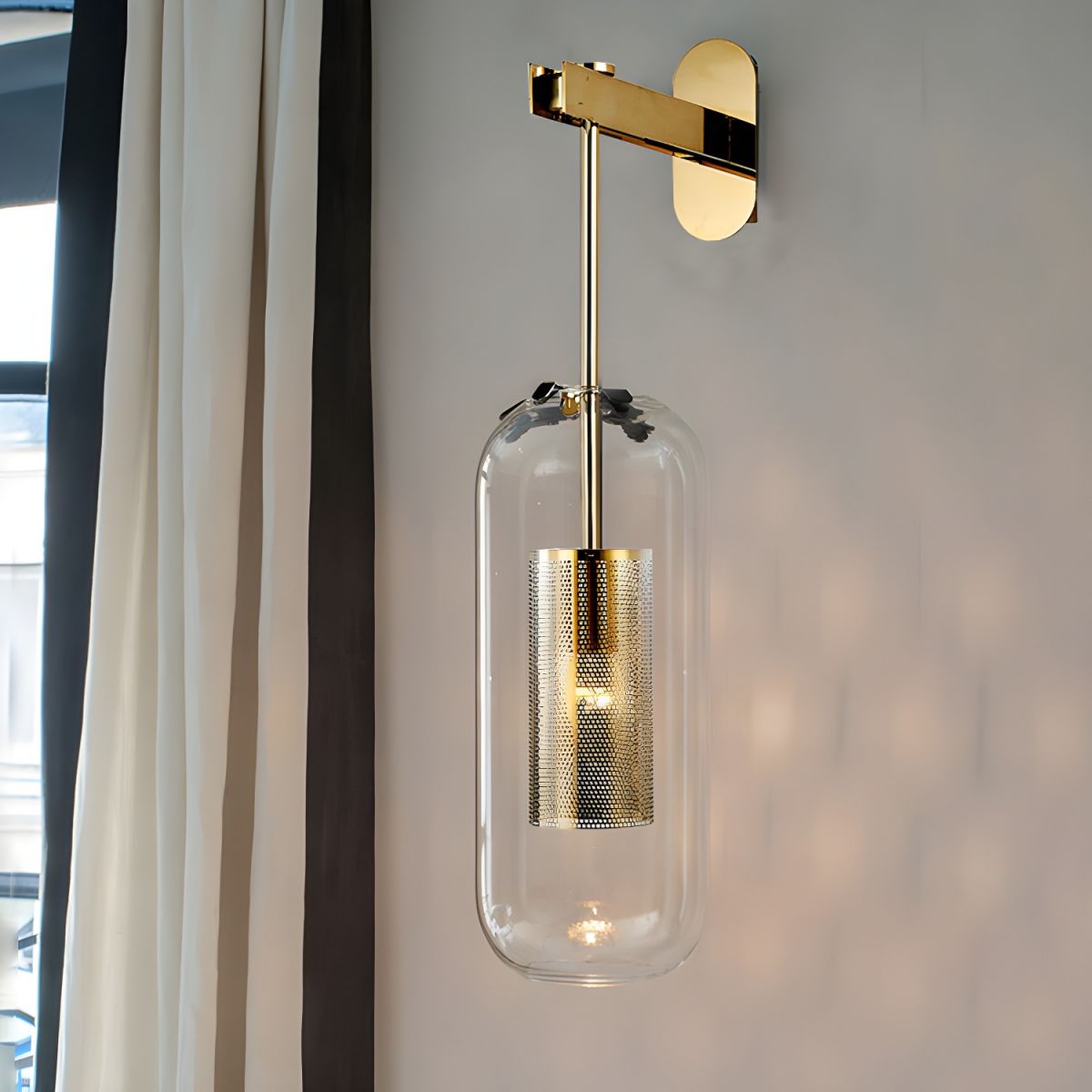 Vadim Glass Wall Lamp - Letslighting