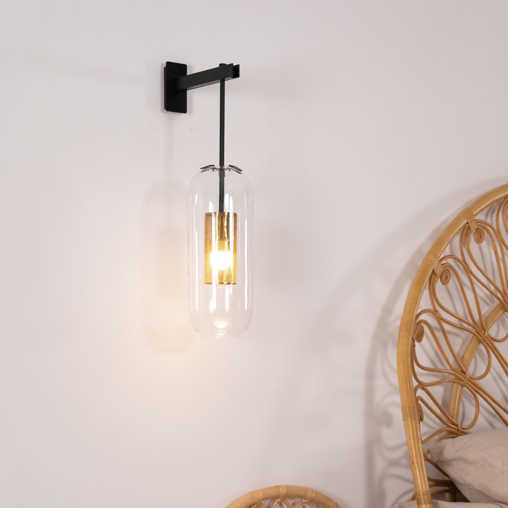 Vadim Glass Wall Lamp - Letslighting
