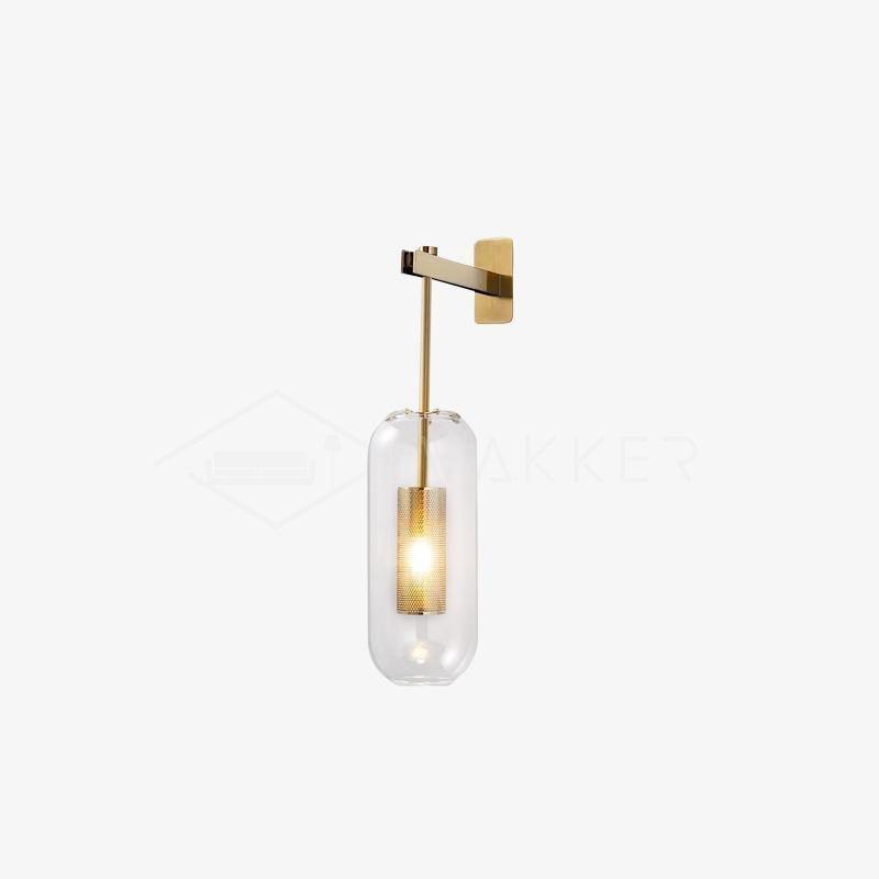 Vadim Glass Wall Lamp - Letslighting