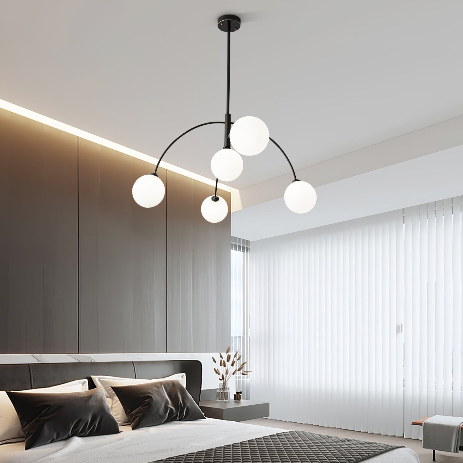 Valentina Arc Chandelier - Letslighting