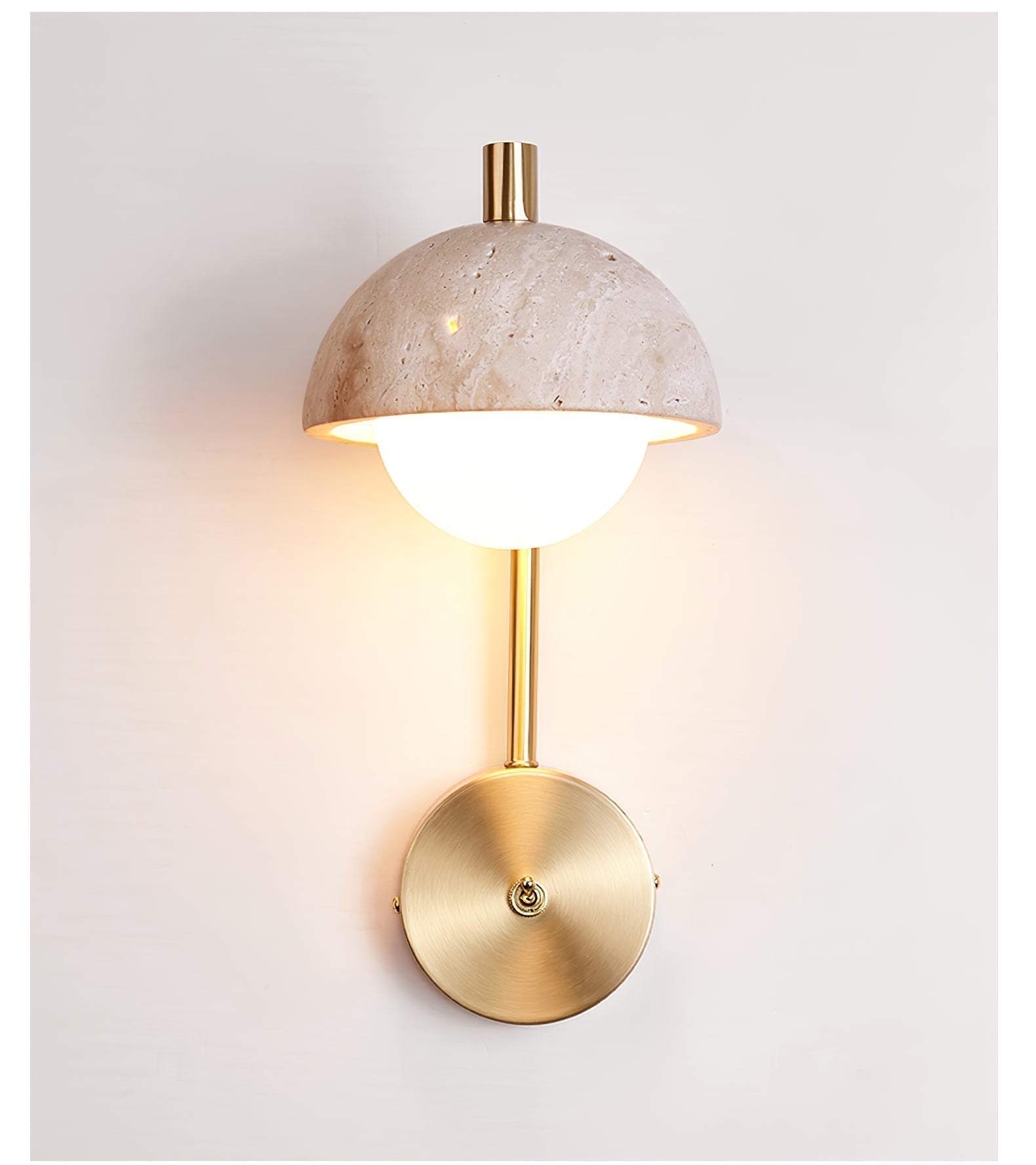 Ormaren Travertine Wall Light - Letslighting