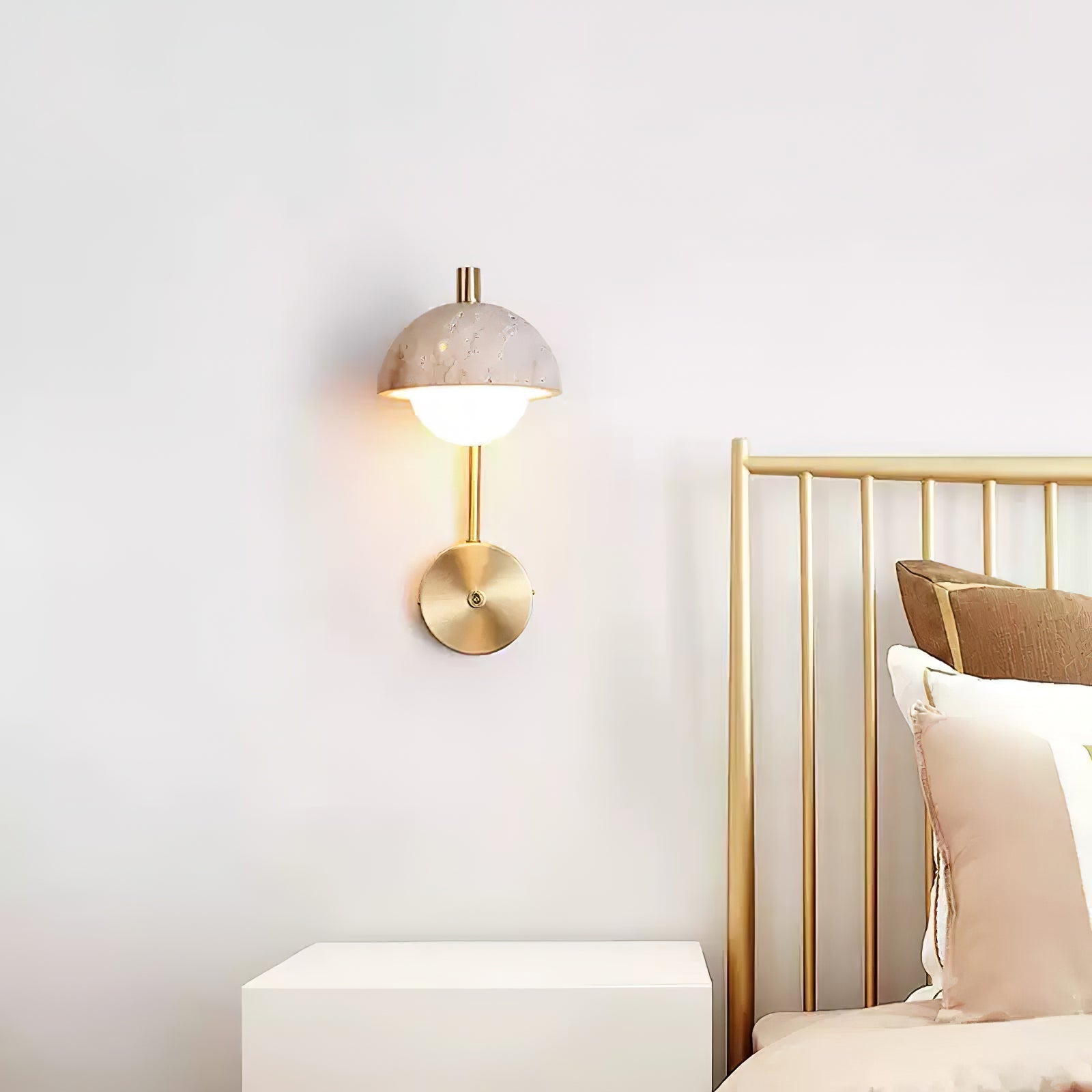 Ormaren Travertine Wall Light - Letslighting
