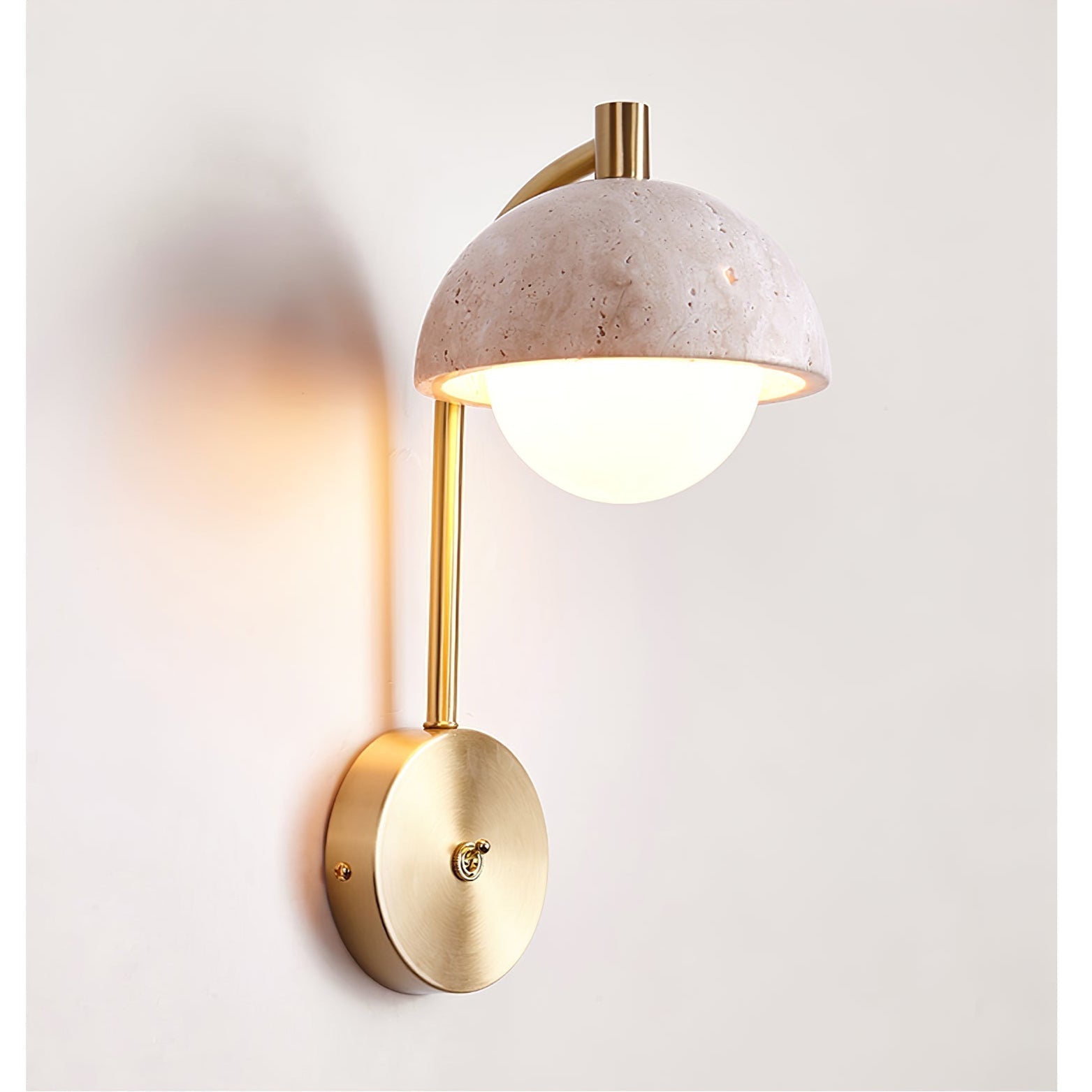 Ormaren Travertine Wall Light - Letslighting