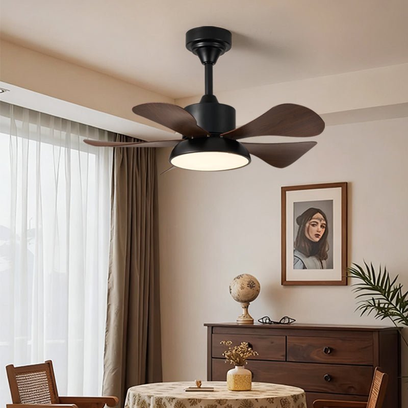 Ventilador de Techo Archer con luz, detalle de la pantalla acrílica