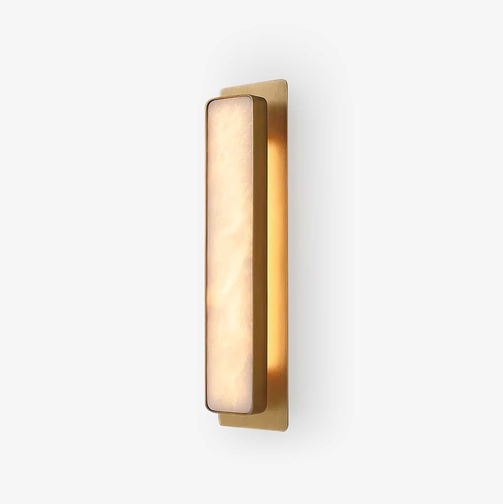Ollore Linear Alabaster Wall Light - Letslighting