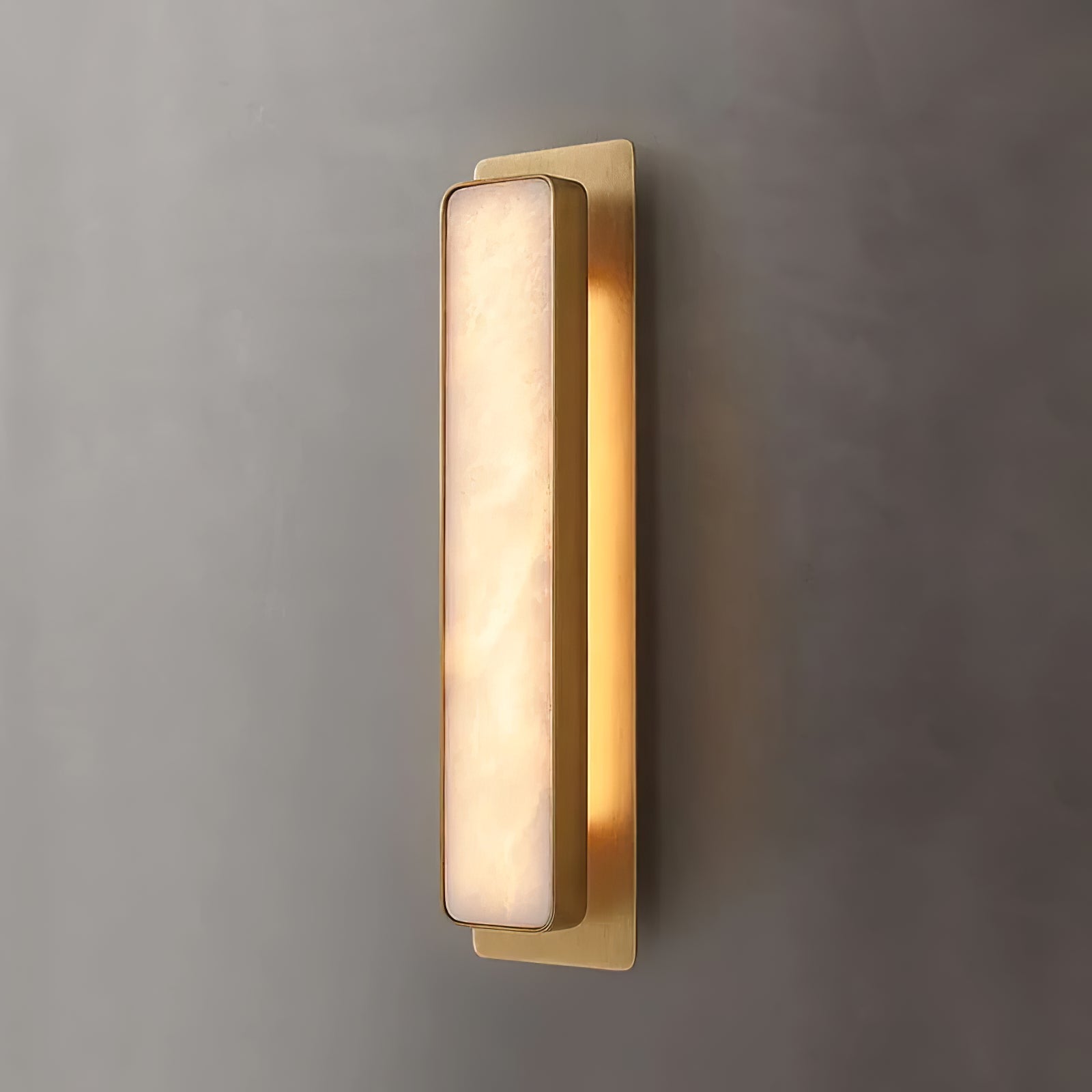 Ollore Linear Alabaster Wall Light - Letslighting