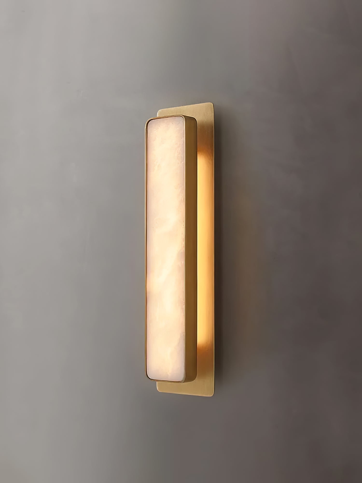 Ollore Linear Alabaster Wall Light - Letslighting