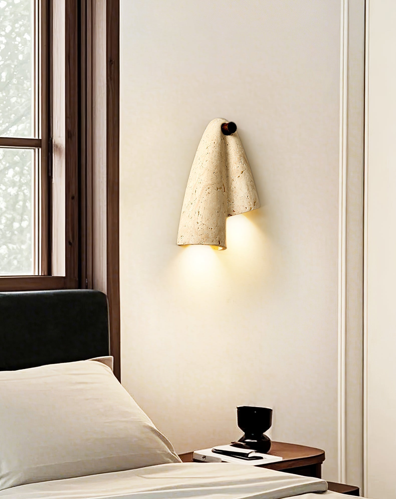Artistic Travertine Wall Light - Letslighting