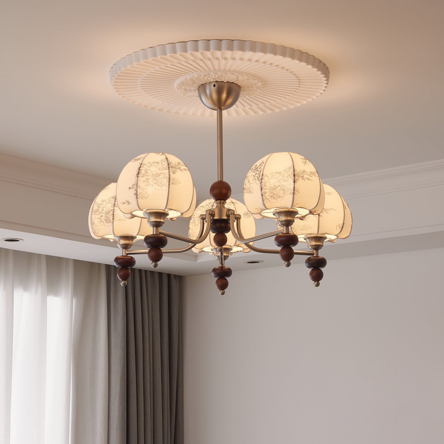 Velvet Petal Chandelier - Letslighting