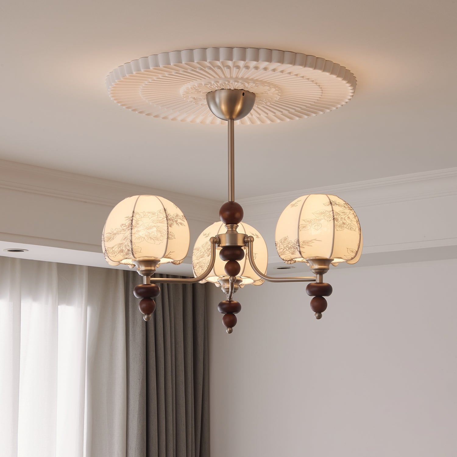 Velvet Petal Chandelier - Letslighting