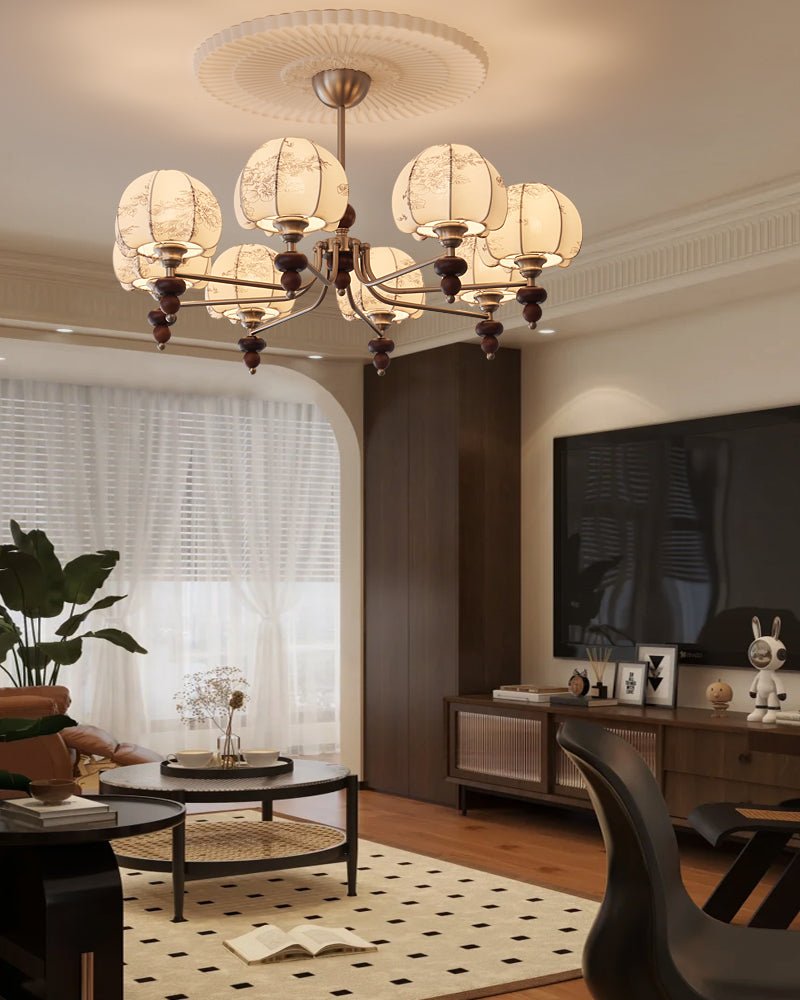 Velvet Petal Chandelier - Letslighting
