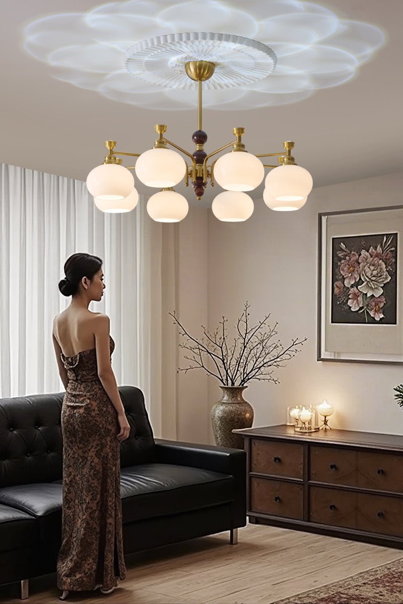 Verona Halo Chandelier - Letslighting