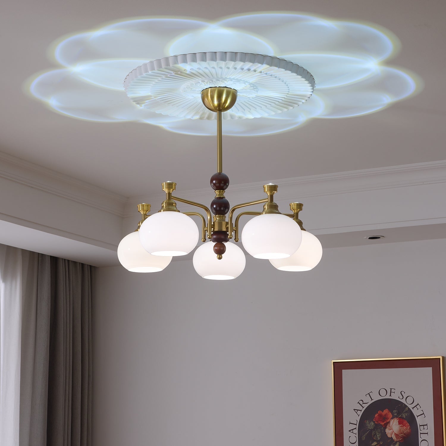 Verona Halo Chandelier - Letslighting