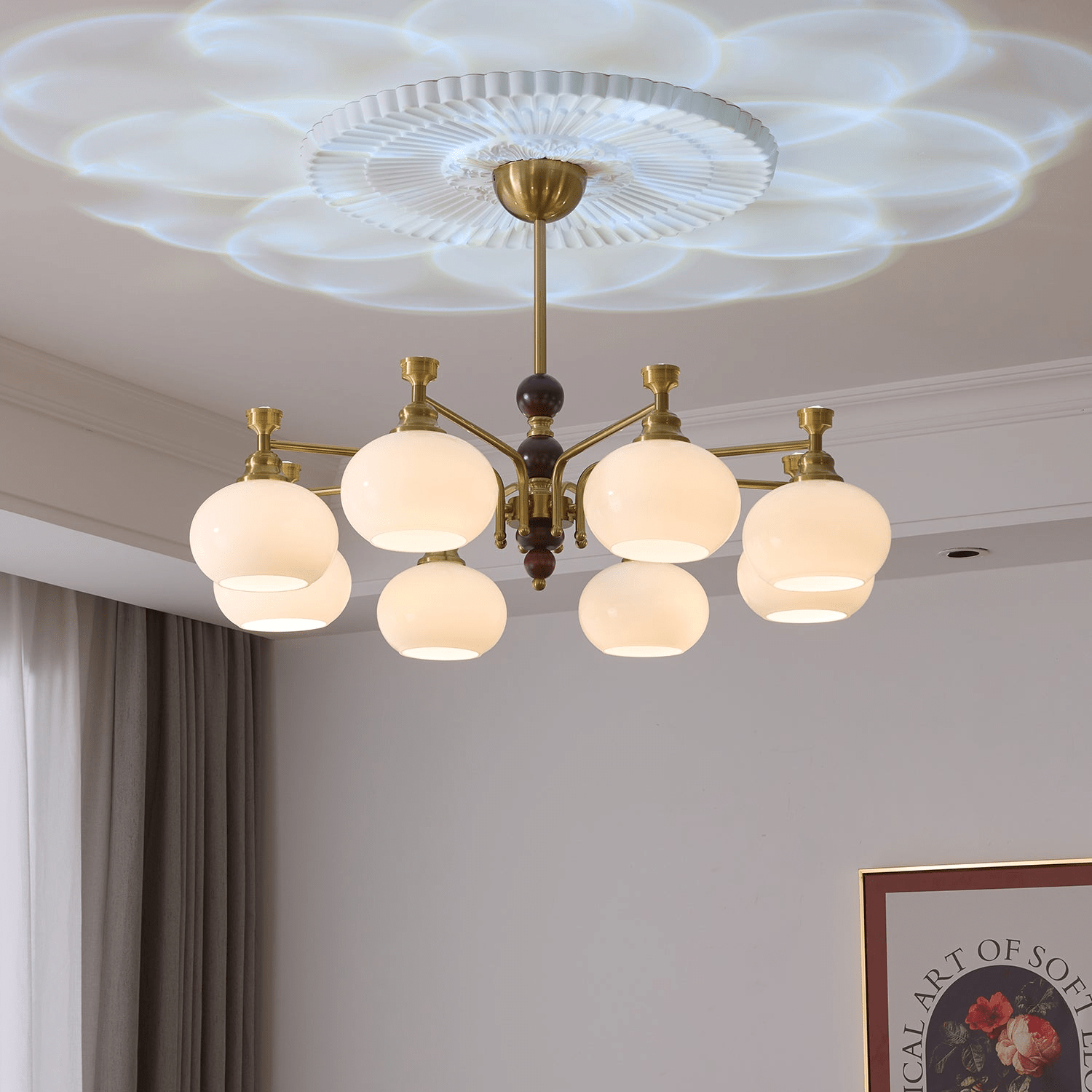 Verona Halo Chandelier - Letslighting