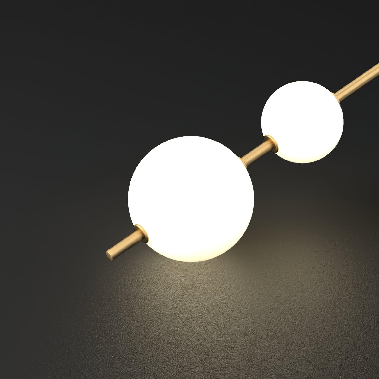 Vertical Globe Pendant Lamp - Letslighting