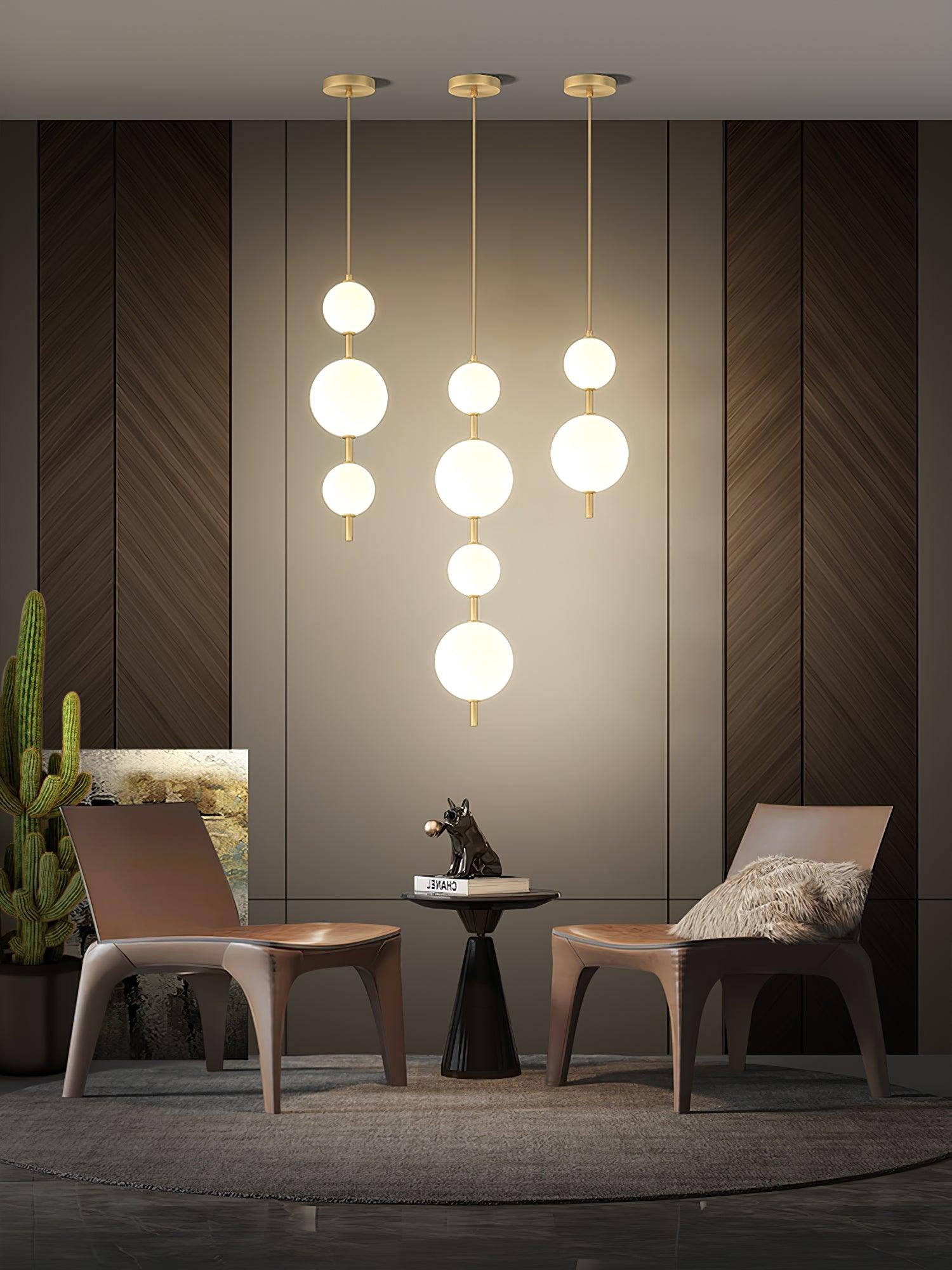 Vertical Globe Pendant Lamp - Letslighting