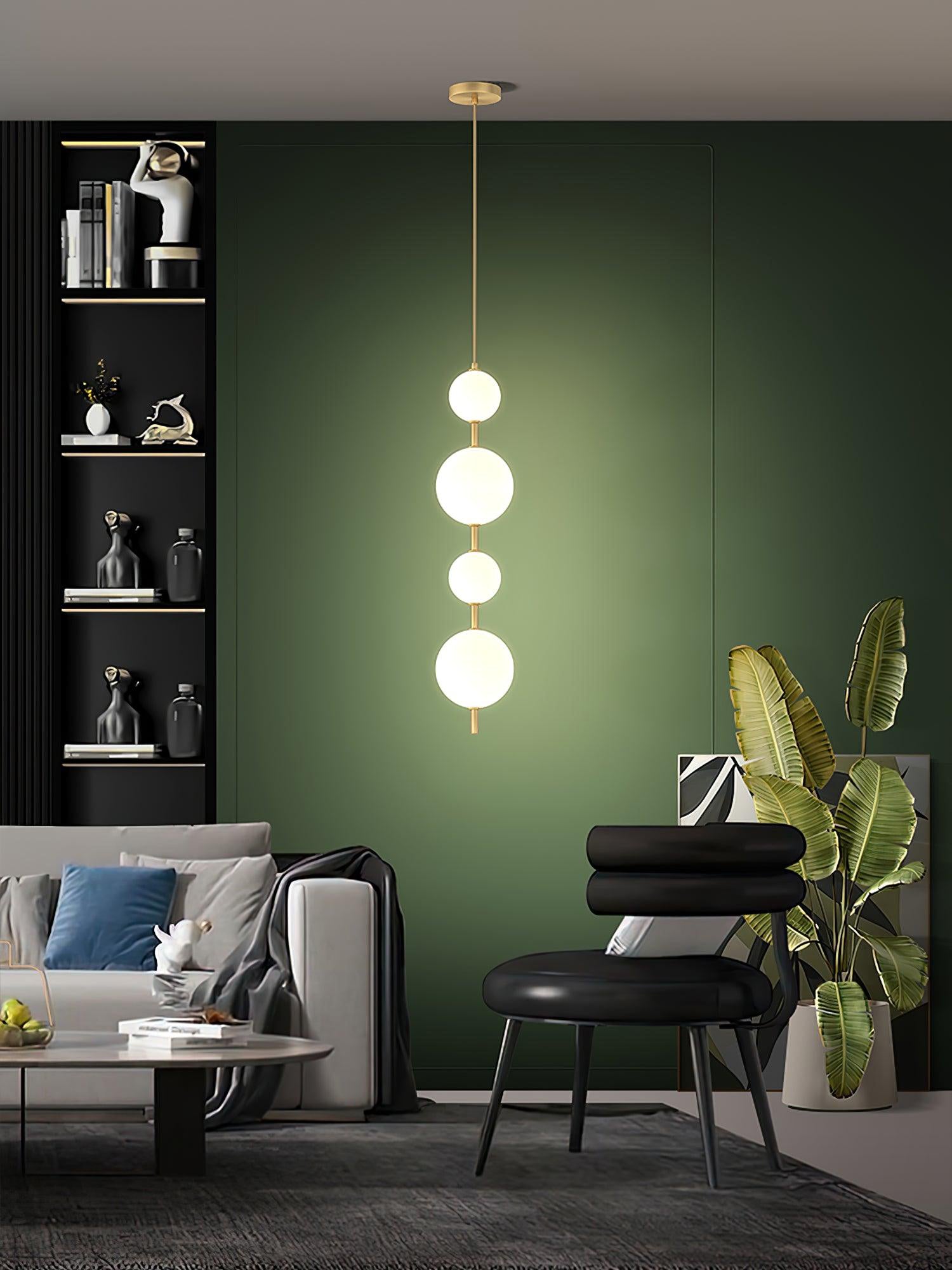 Vertical Globe Pendant Lamp - Letslighting