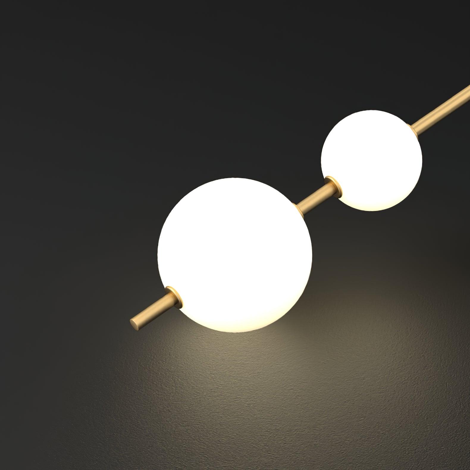 Vertical Globe Wall Lamp - Letslighting