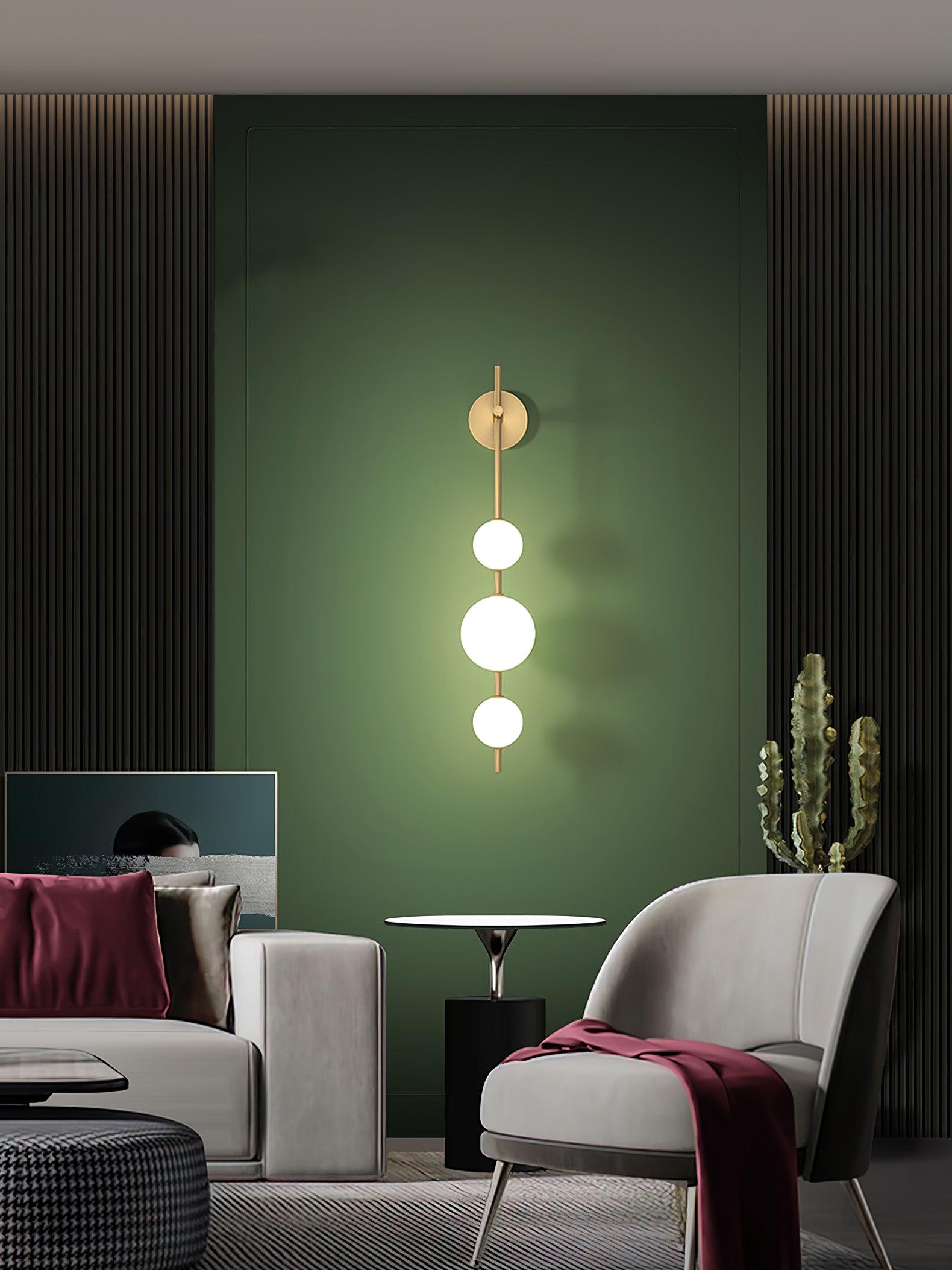 Vertical Globe Wall Lamp - Letslighting