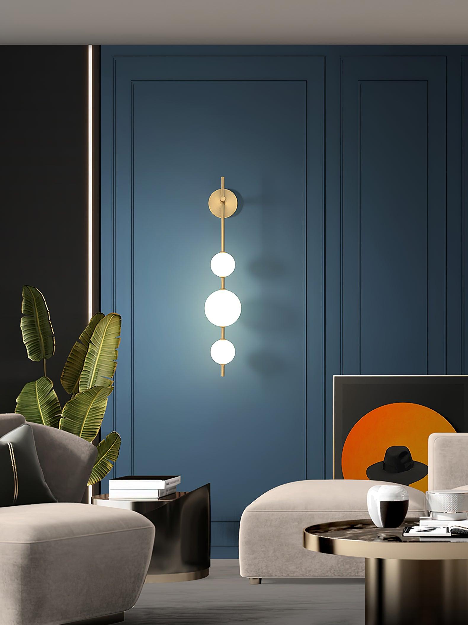 Vertical Globe Wall Lamp - Letslighting