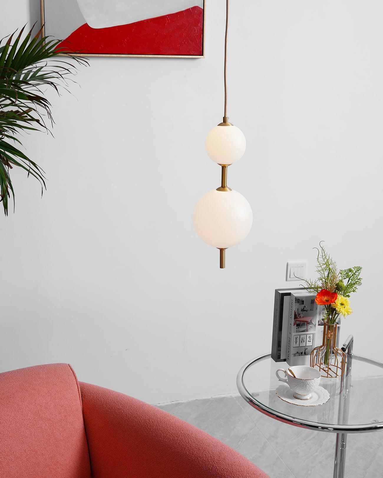 Vertical Globe Pendant Lamp - Letslighting