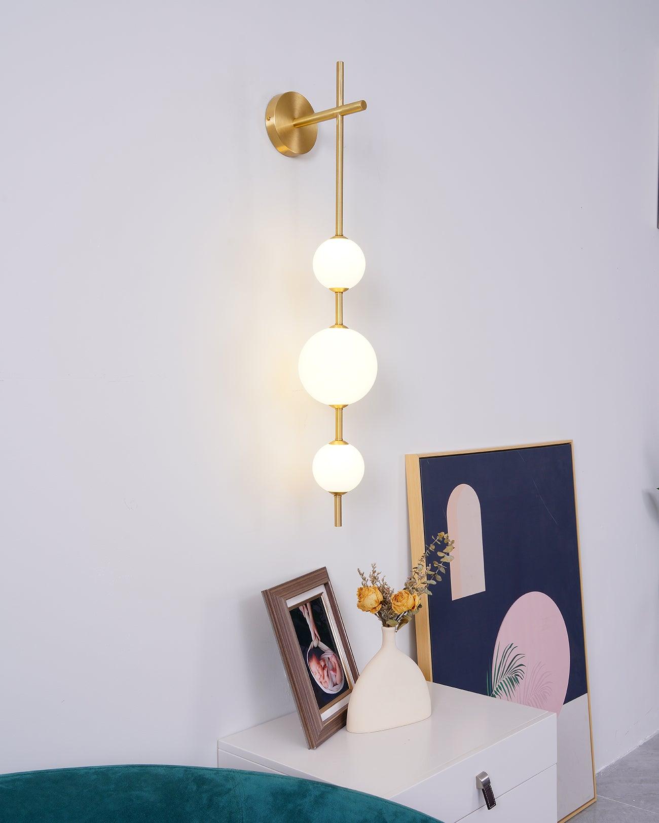 Vertical Globe Wall Lamp - Letslighting
