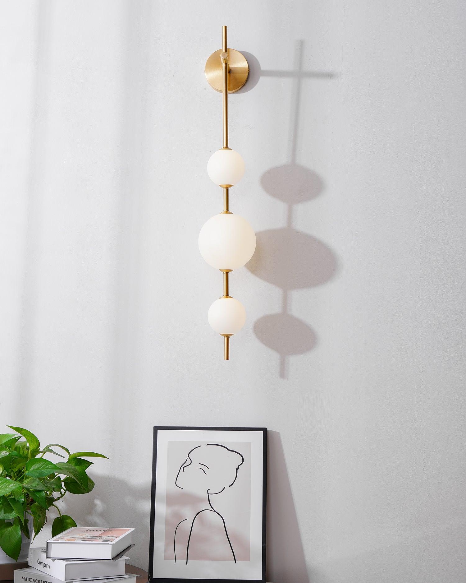 Vertical Globe Wall Lamp - Letslighting